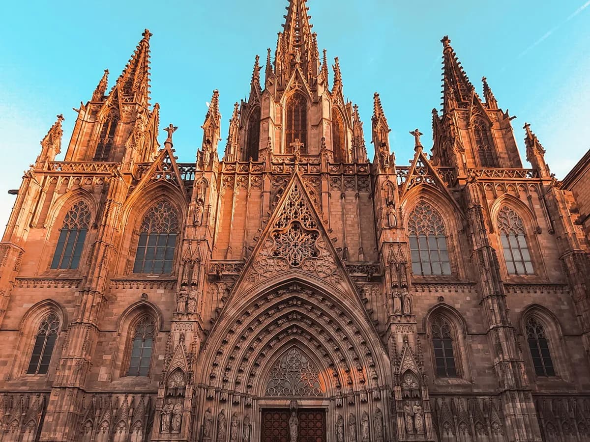Vista aérea de Barcelona